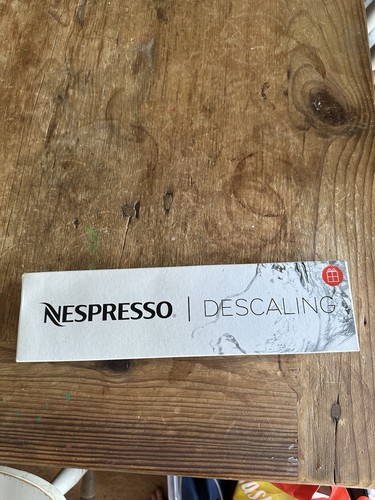Nespresso descaling kit - descaling,