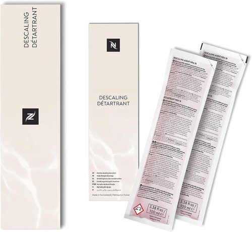 Nespresso descaler kit x - descaler,